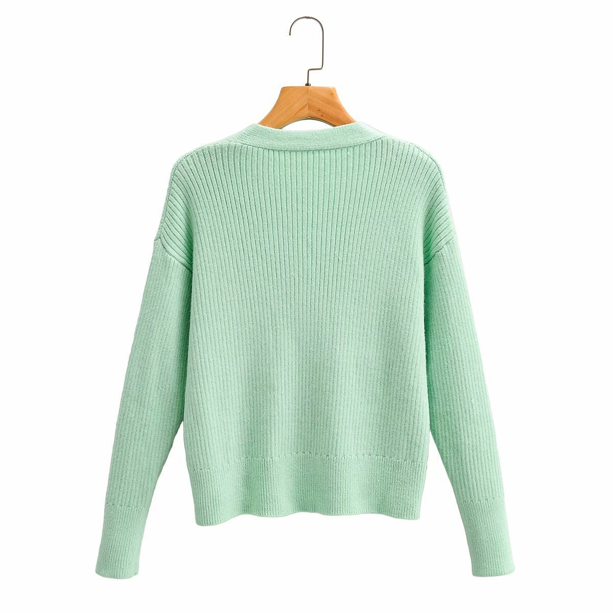 Round neck sweater women